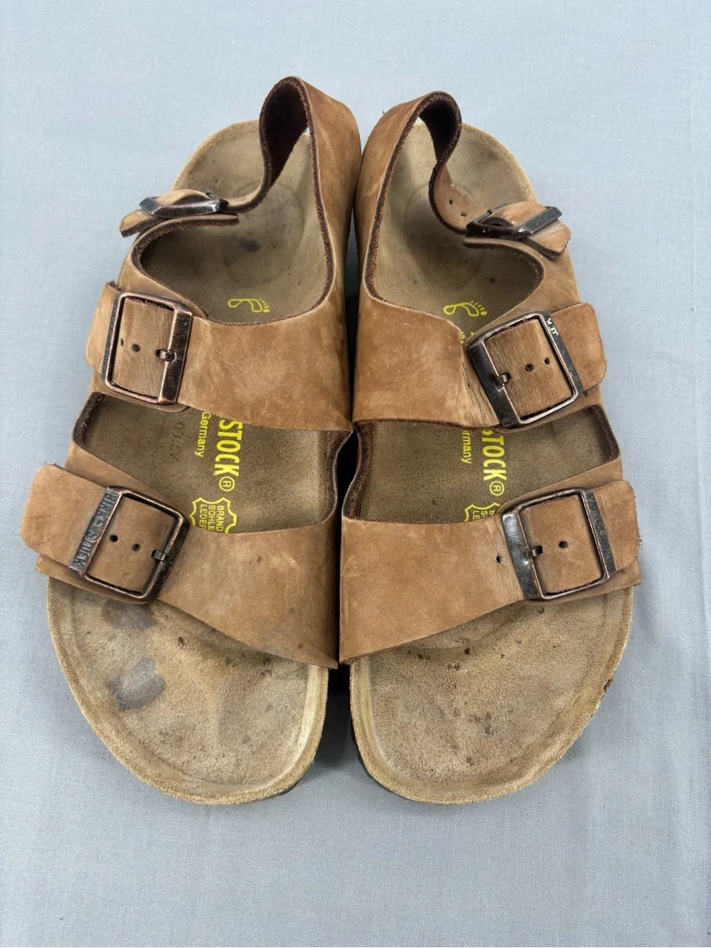 🤎 Birkenstock Arizona Suede Two-Strap Sandals – Tan/Taupe